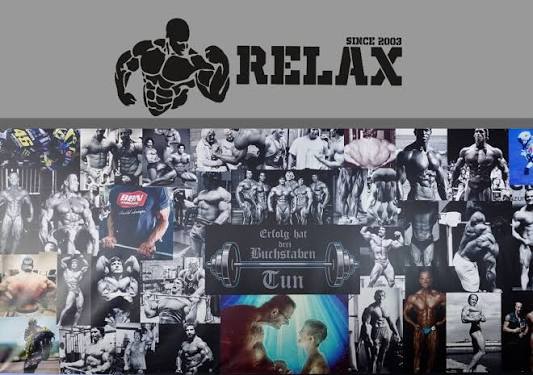 Relax Fitnessstudio neu neues Design
